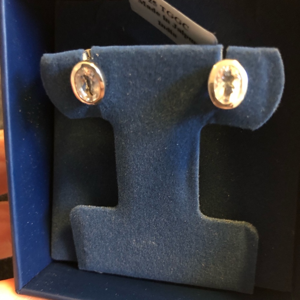 Morganite earrings